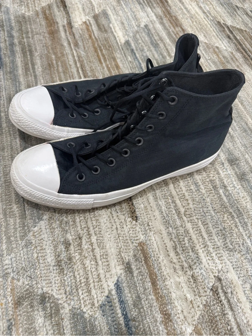 Classic Converse Black High-Top Canvas Sneakers - Women's